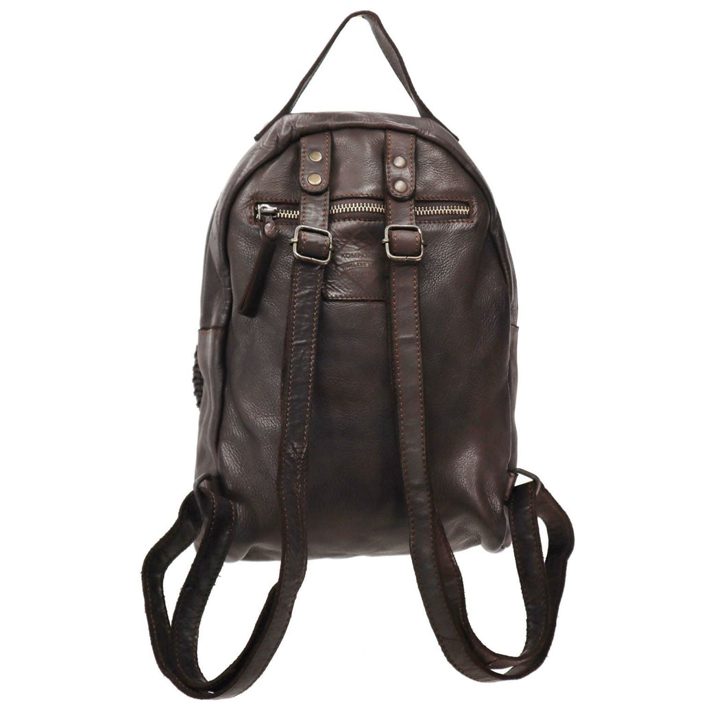 dallas vegan leather backpack Dallas Leather Backpack – LITTLE HIAWATHA