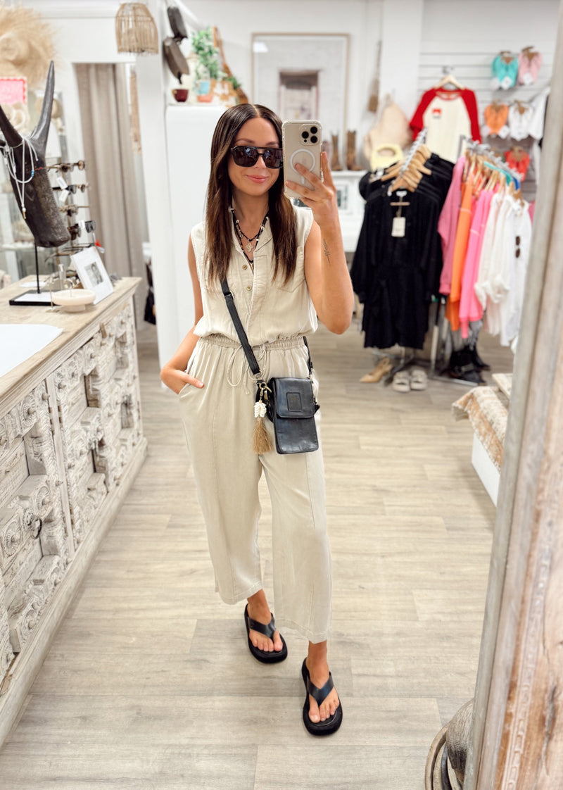 Stella Denim Pantsuit