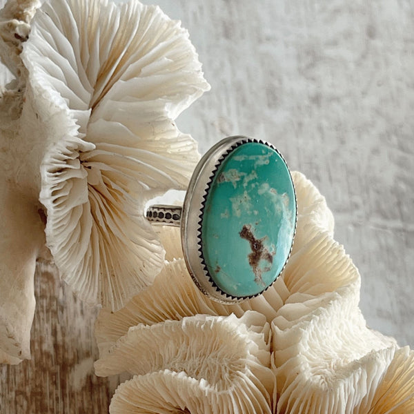 Royston Turquoise Sterling Silver Ring - style 3
