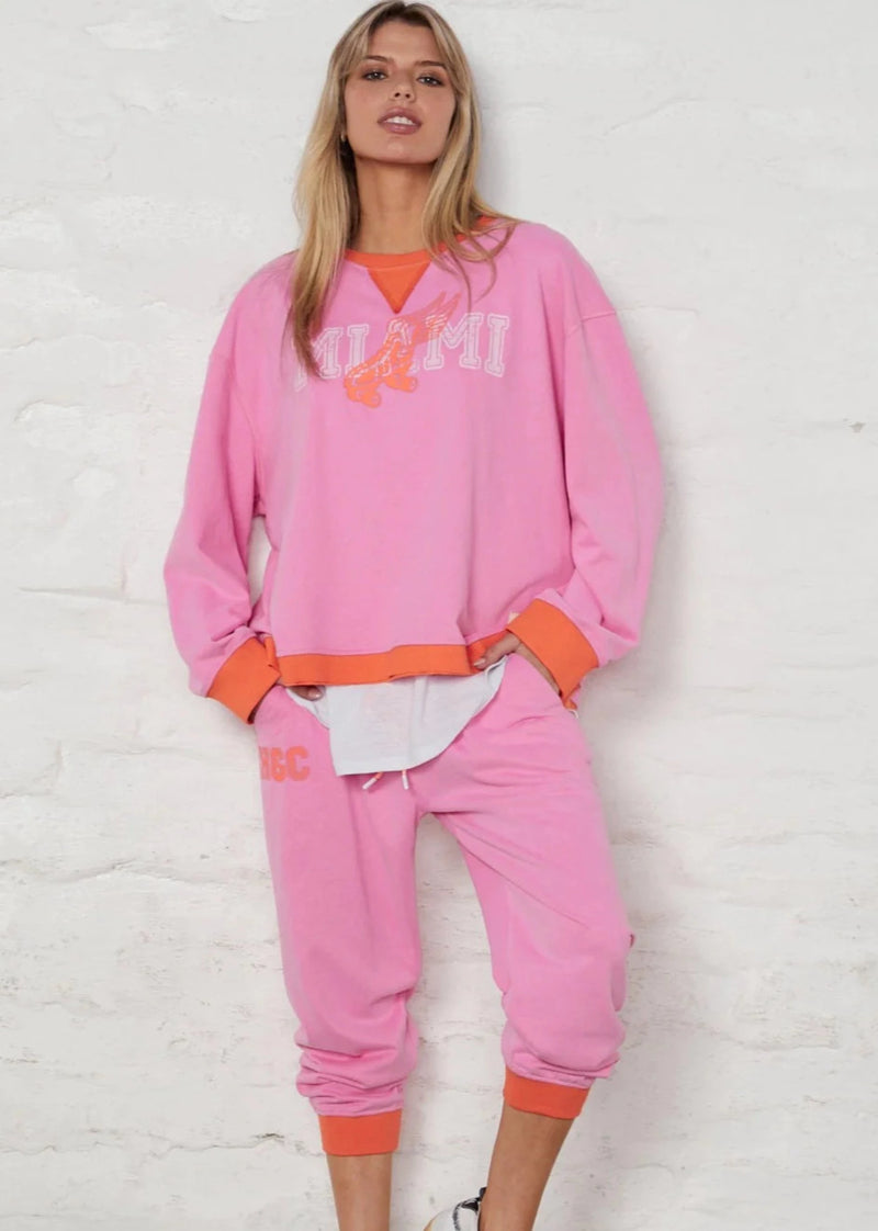 Pink Miami Sweat