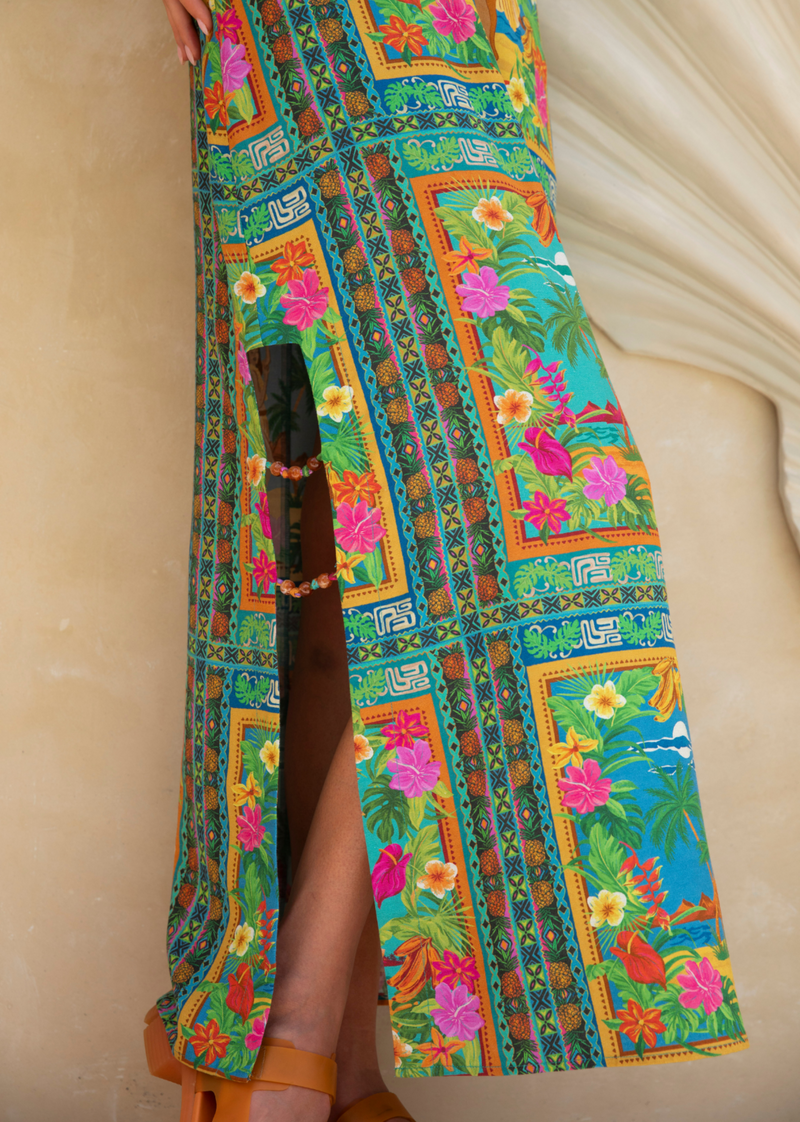 Aloha Maxi Dress - Tiki