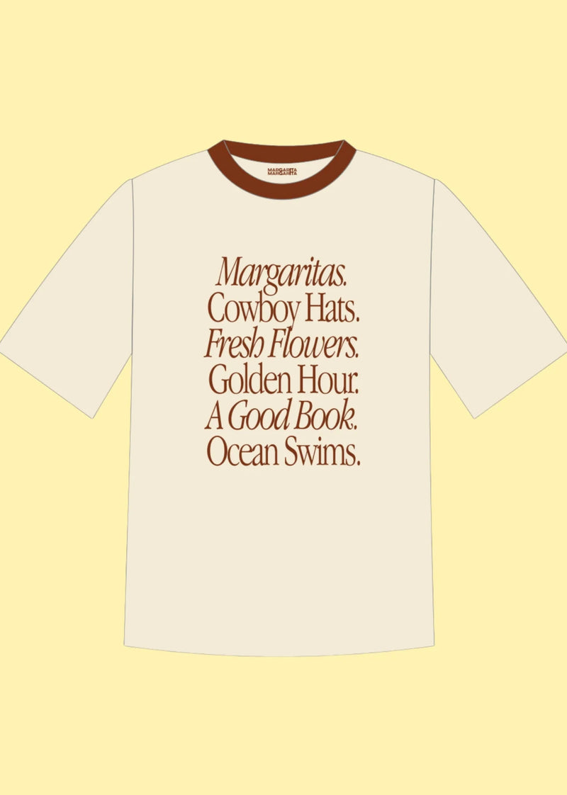 Margaritas & Cowboy Hats Tee