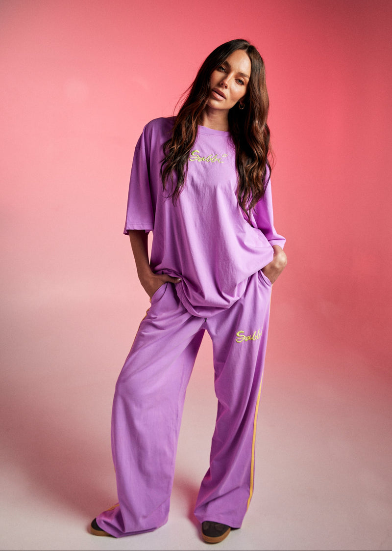 The Chido Pants - Fluro Purple