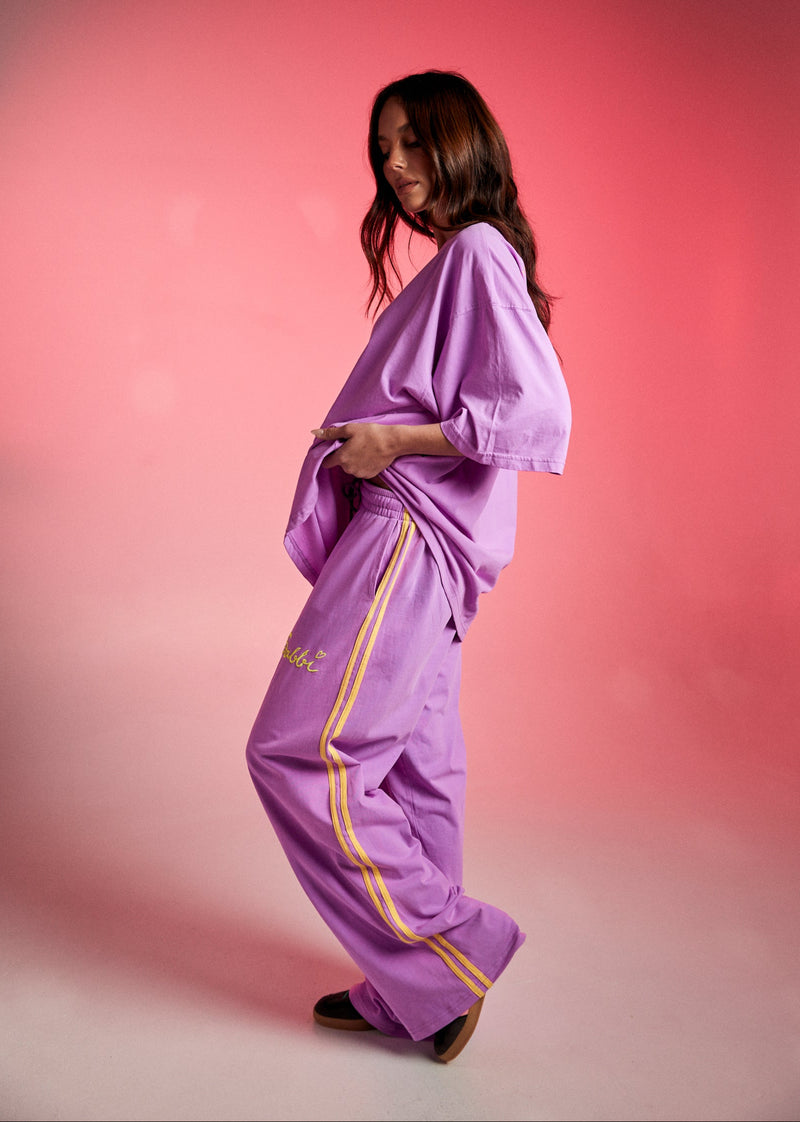The Chido Pants - Fluro Purple