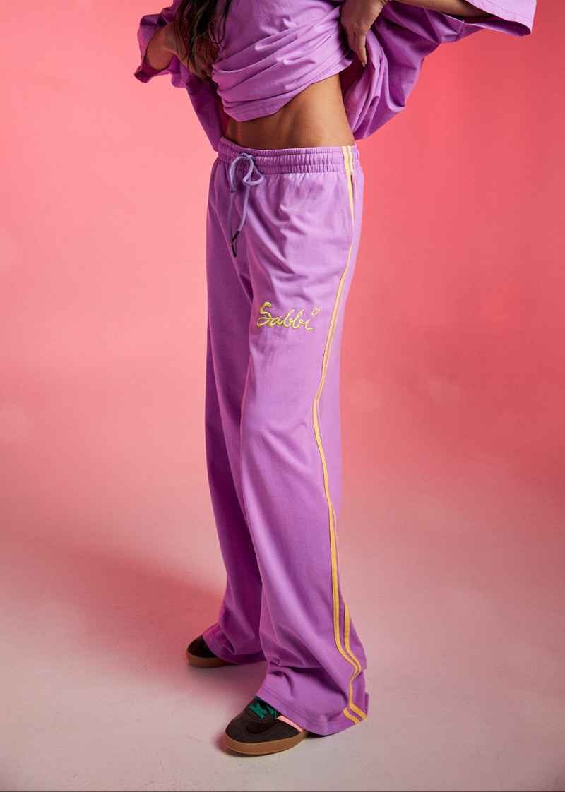 The Chido Pants - Fluro Purple