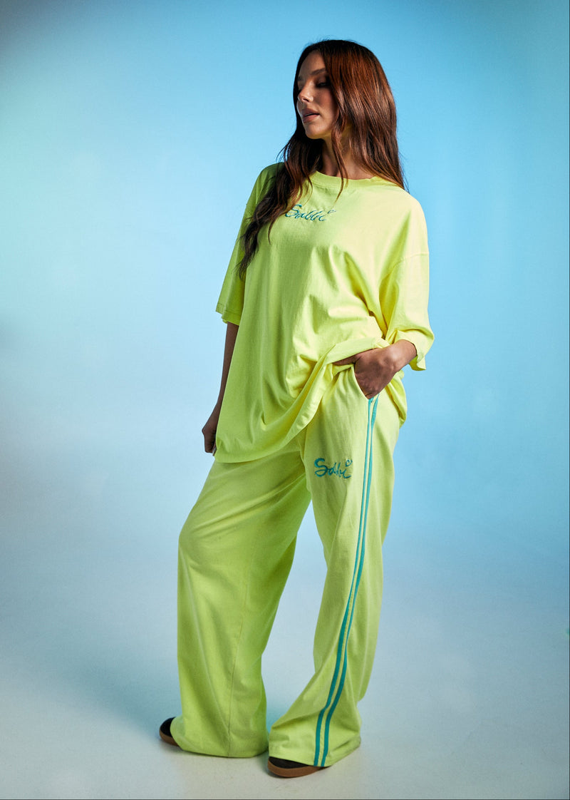 The Chido Pants - Fluro Yellow
