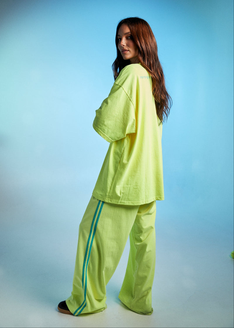 The Chido Pants - Fluro Yellow