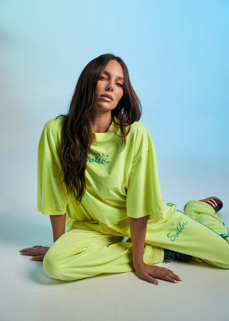 The Stand Out Tee - Fluro Yellow