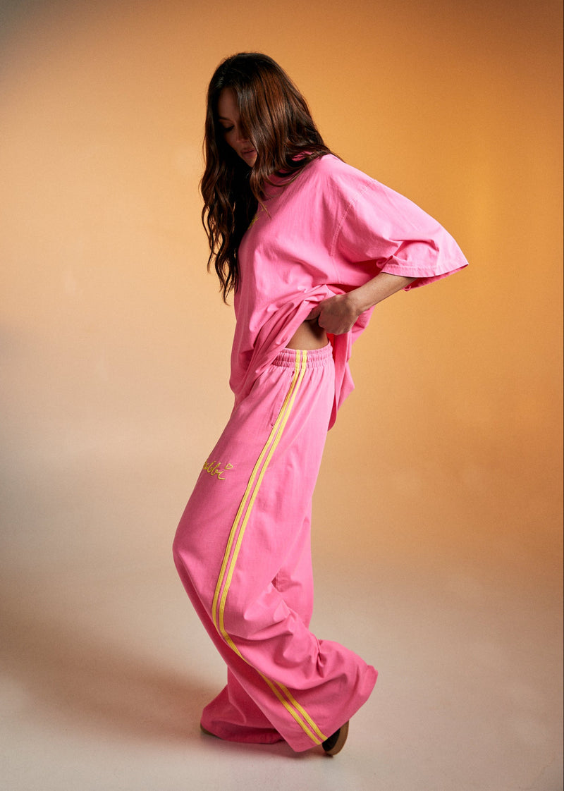 The Chido Pants - Fluro Pink
