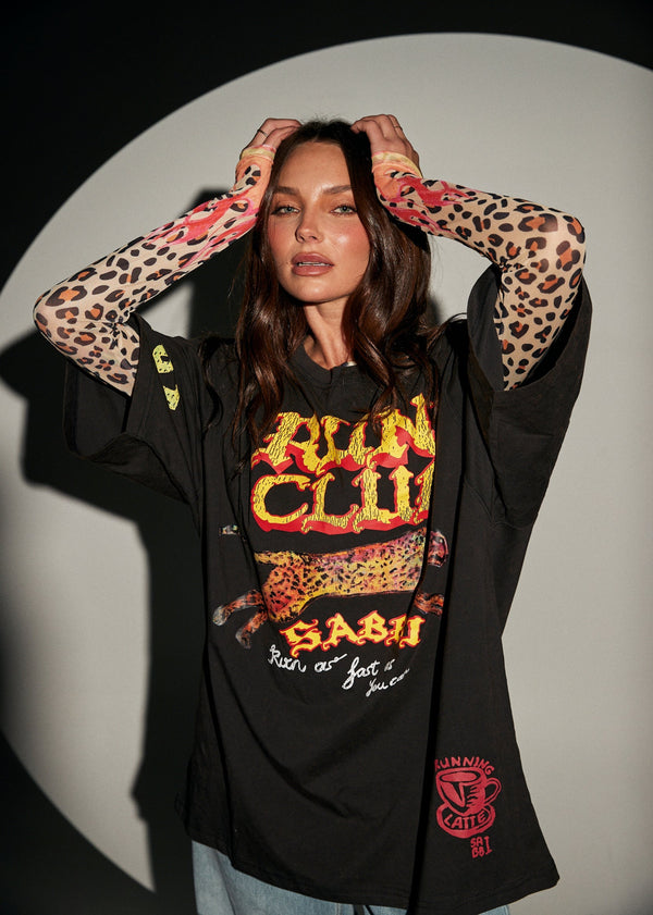 The Run Club Tee - Black