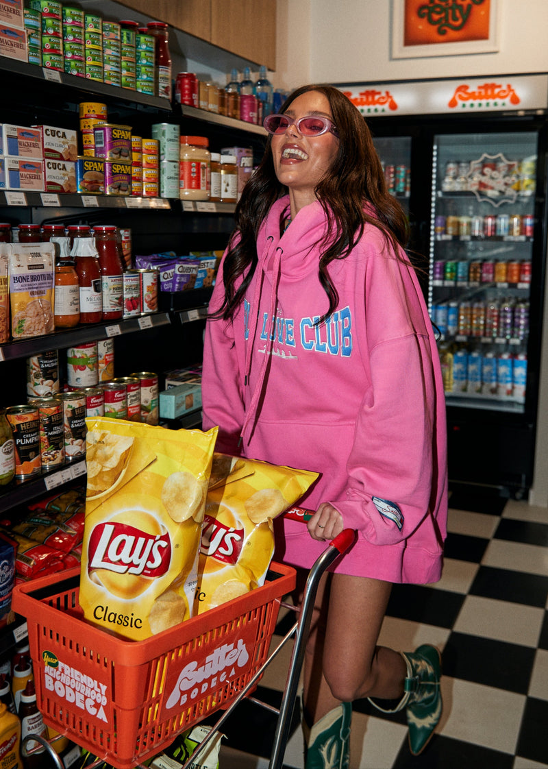 The Self Love Club Hoodie - Pink
