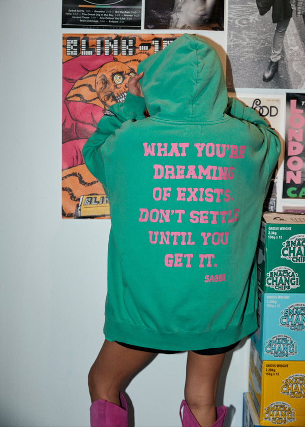 The Self Love Club Hoodie - Green