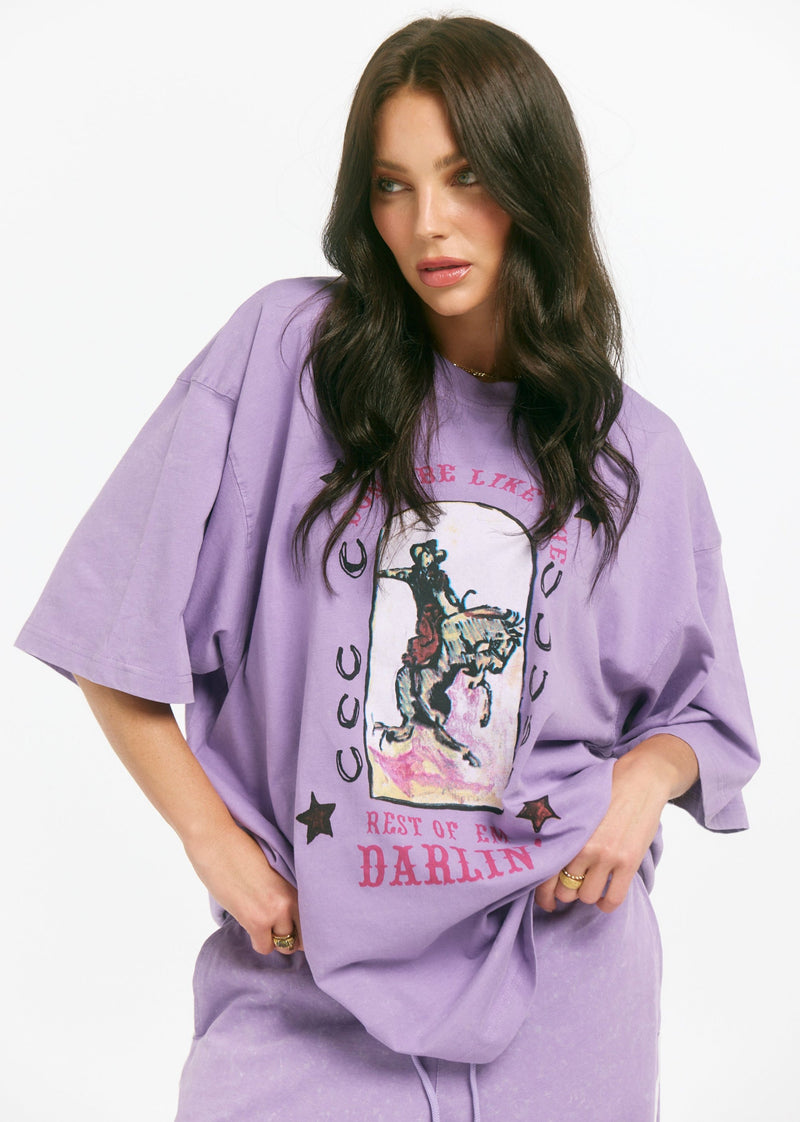 Darlin Tee - Lilac