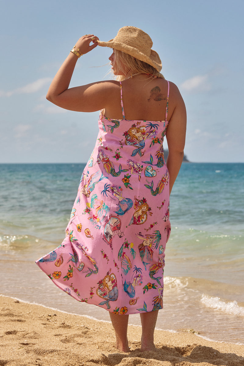 The You're Beautiful Maxi Dress - Pink