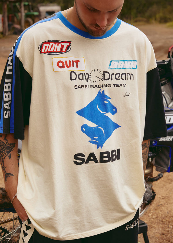 The Very Oversized Don't Quit Your Daydream Tee - Cream