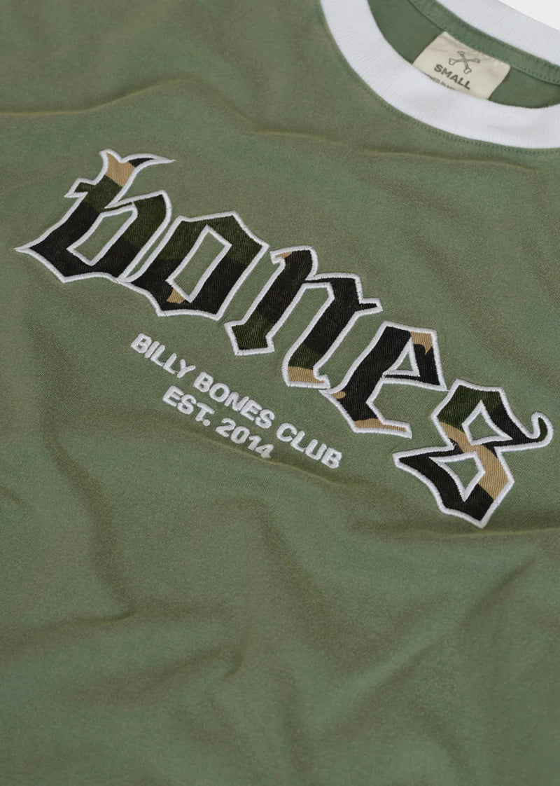 Bone Classic Ringer Tee - Camo