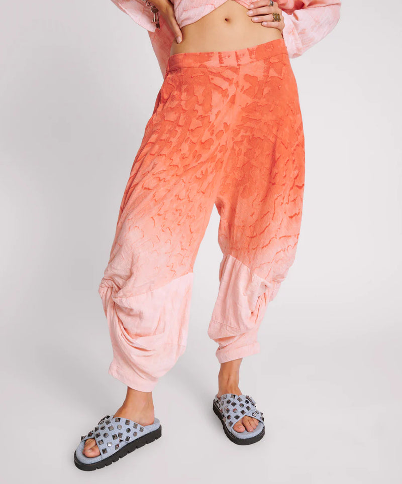 Hand Painted Muslin Gypsy Pant