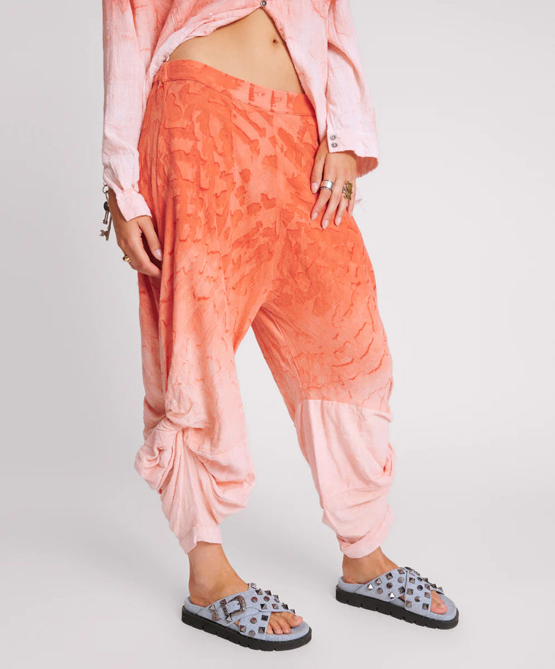 Hand Painted Muslin Gypsy Pant