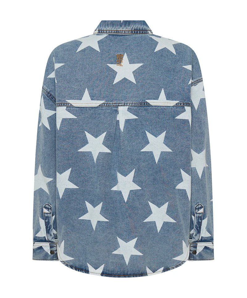 Daria Denim Shacket - Starwash