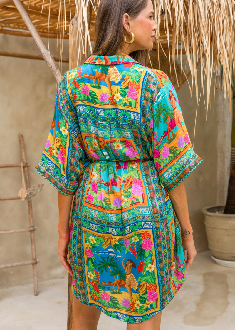 Lois Shirt Dress - Tiki