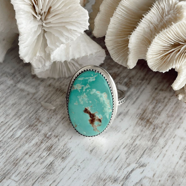 Royston Turquoise Sterling Silver Ring - style 3