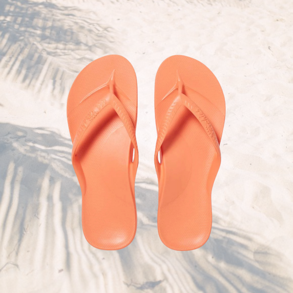 Arch Support Thongs - Peach