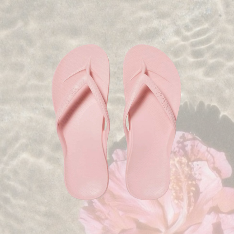 Arch Support Thongs - Pink