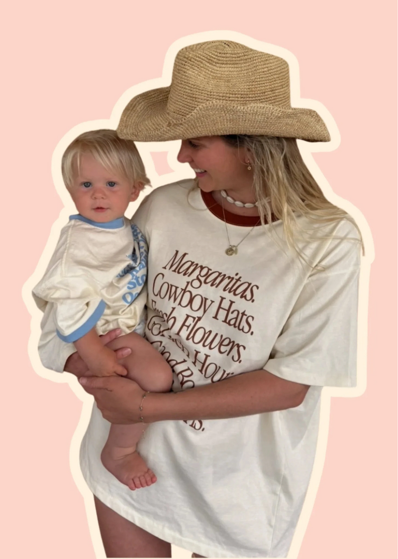 Margaritas & Cowboy Hats Tee