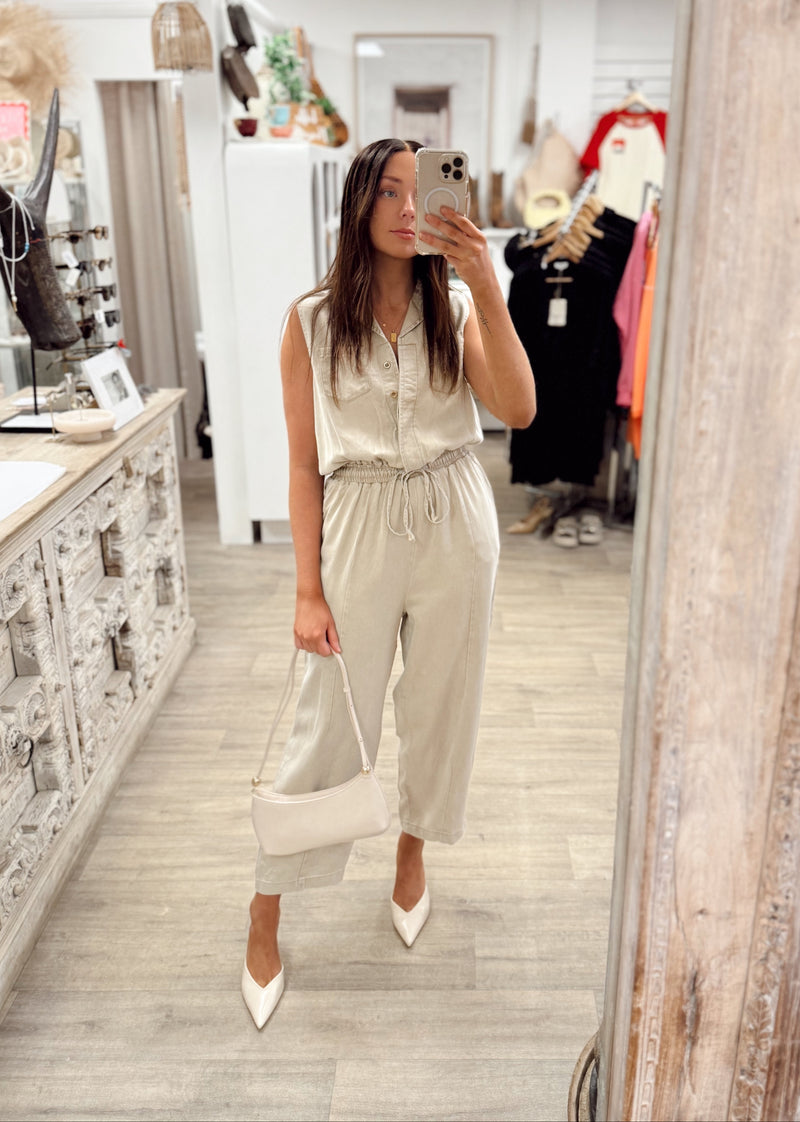 Stella Denim Pantsuit