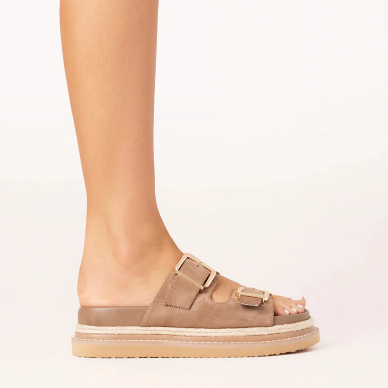 Alder Sandals - Fawn Suede