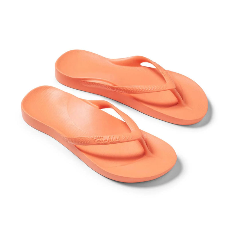Arch Support Thongs - Peach