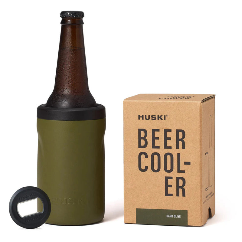 Huski Beer Cooler 2.0 - Dark Olive - LIMITED EDITION