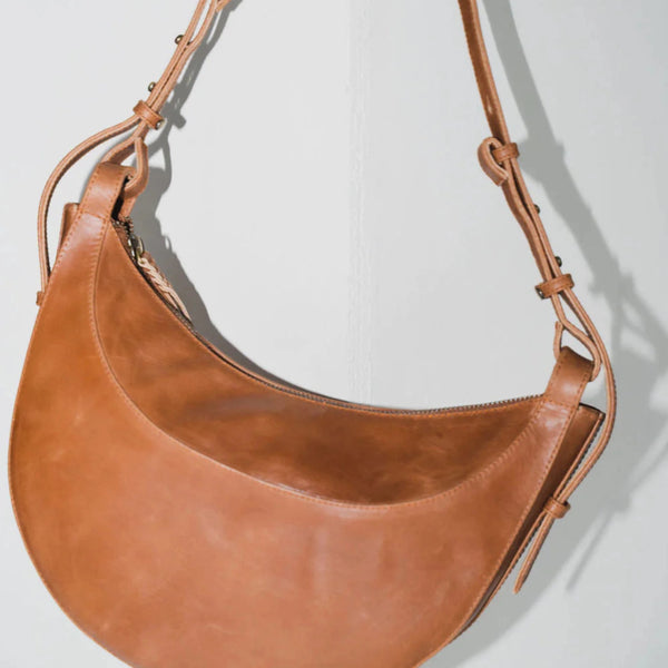 Pelle Leather Bag - Chestnut Antique