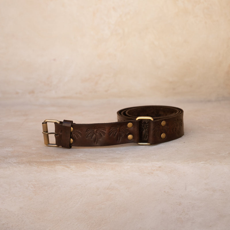 Palms Belt - Vintage Brown