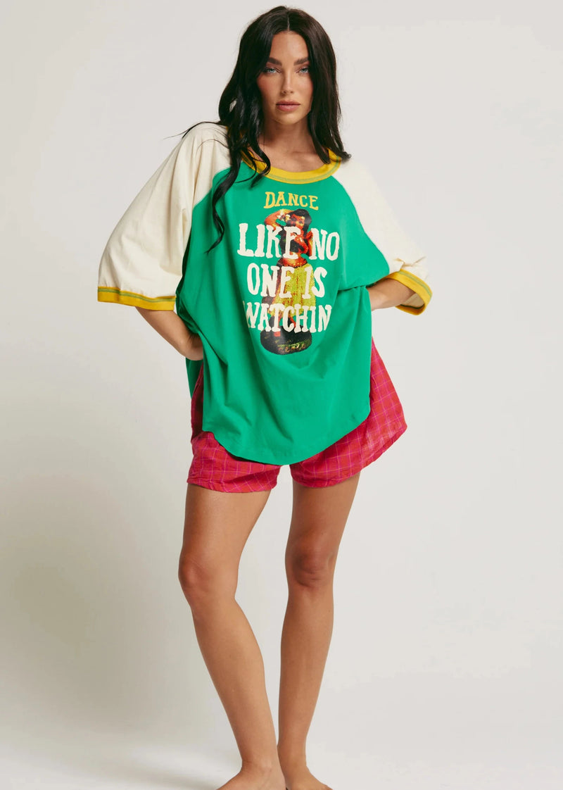 The Dance Raglan Tee - Green