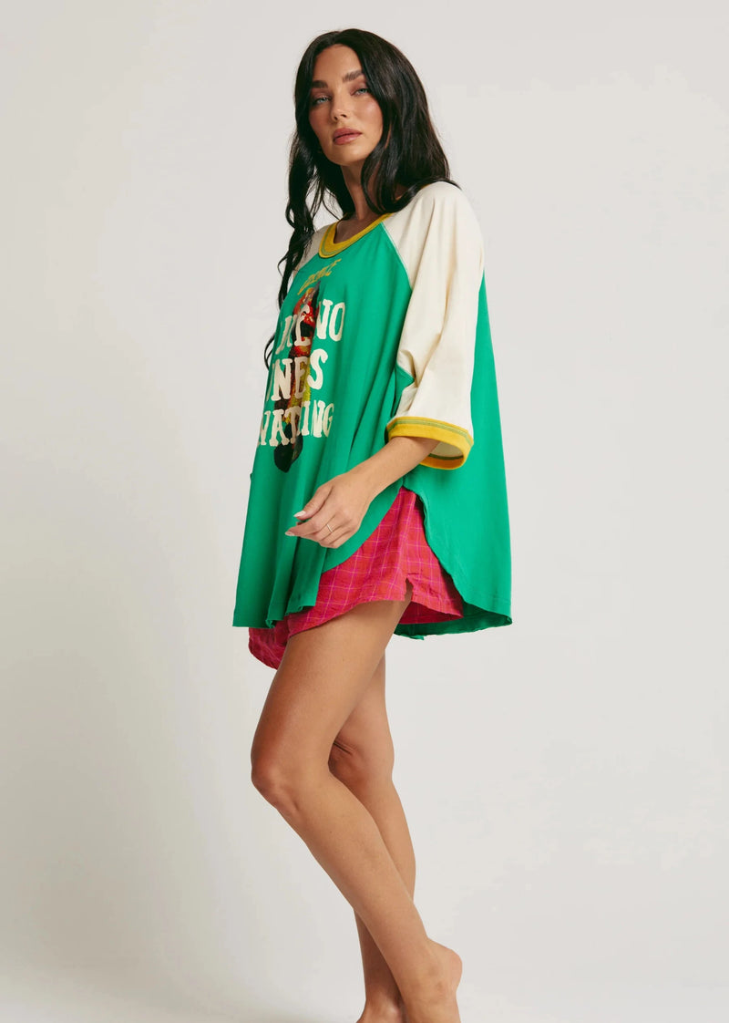 The Dance Raglan Tee - Green
