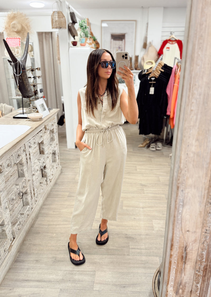 Stella Denim Pantsuit