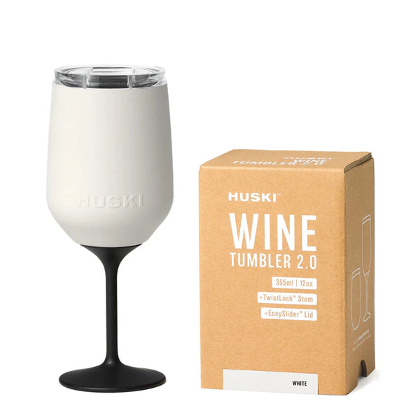 Huski Wine Tumbler 2.0 - White