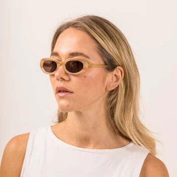 Lourdes Sunglasses - Havana Lotus