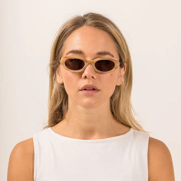 Lourdes Sunglasses - Havana Lotus