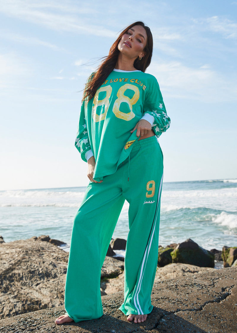 The Self Love LONG SLEEVE SHIRT - Green