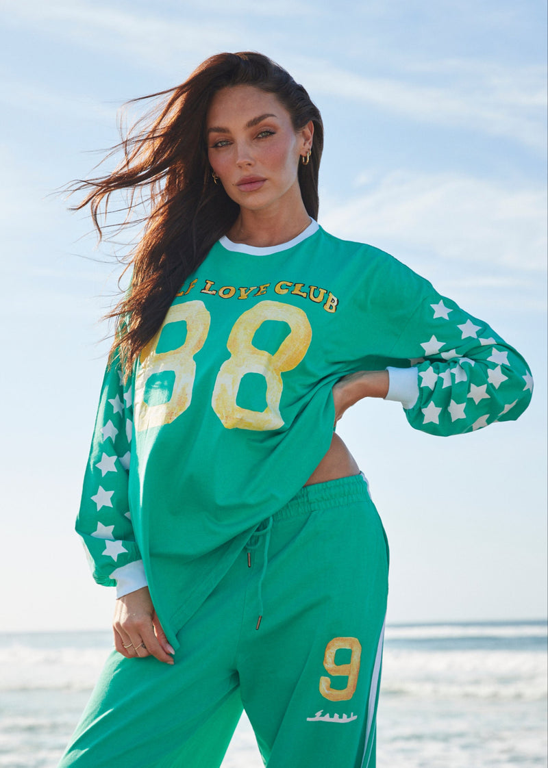 The Self Love LONG SLEEVE SHIRT - Green