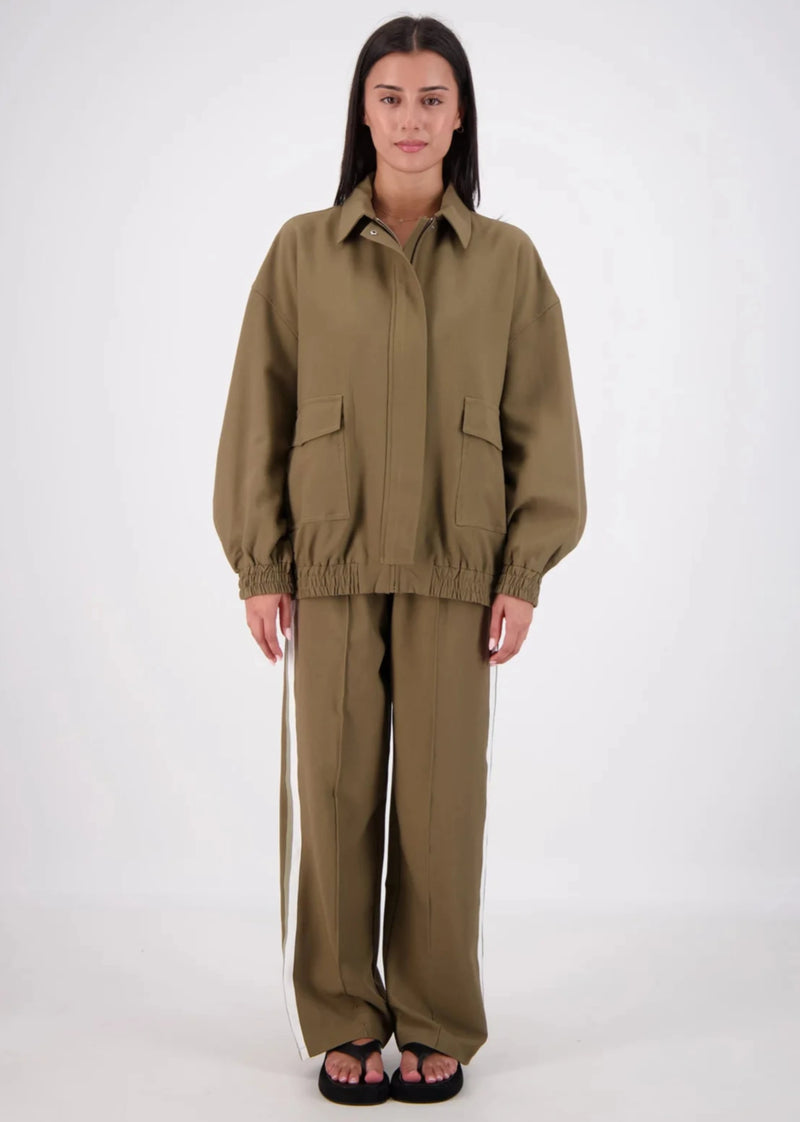Ischia Bomber Jacket - Olive