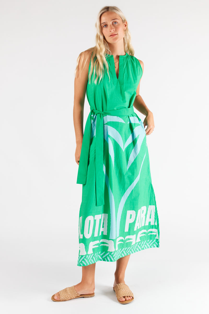 Quillota Kaftan - Green