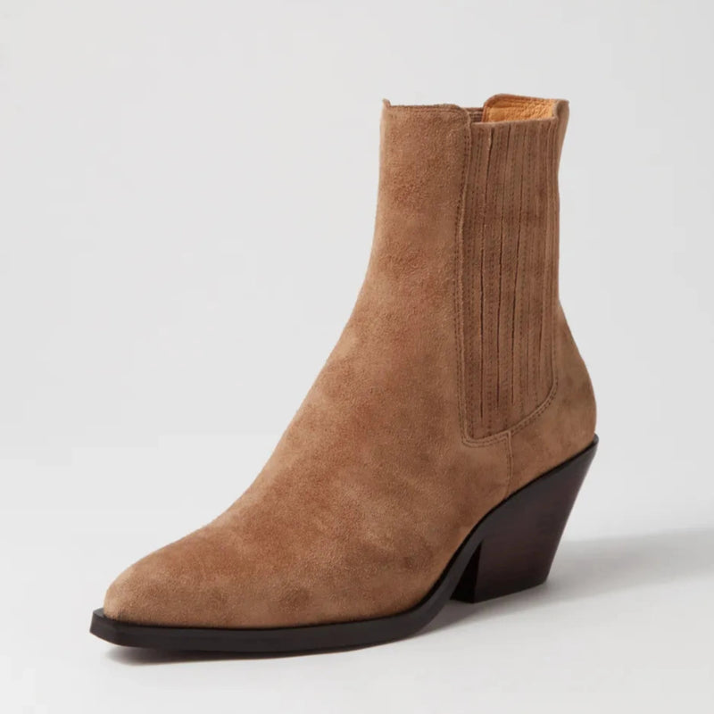 Rowe Boots - Coffee Suede