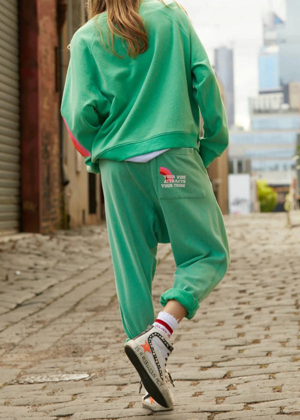 Vintage Slouchy Pant - Green