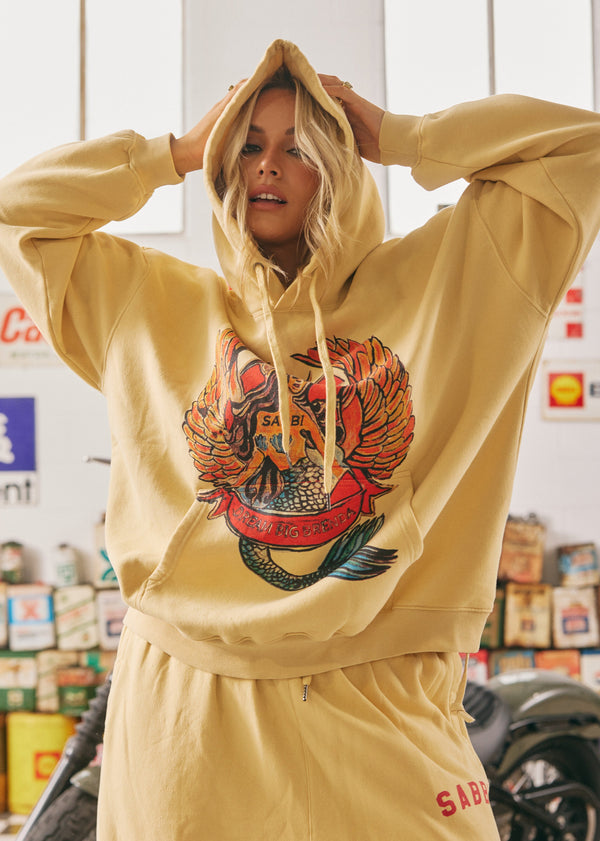 The Brenda Energy Hoodie - Butter