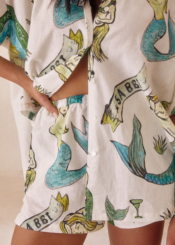 SABBI Altos Shorts - Mermaid