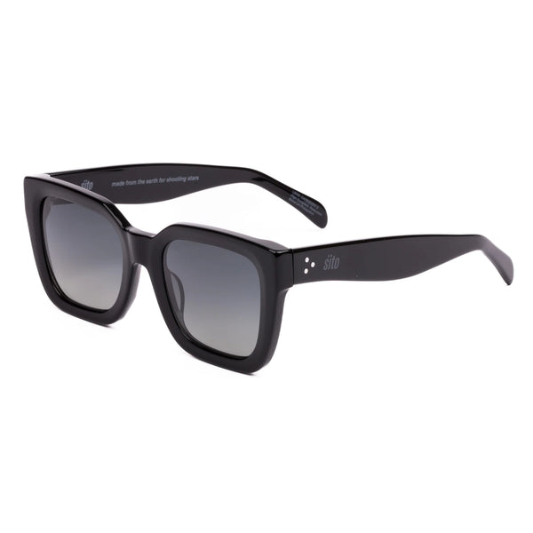 Harlow Sunglasses - Black Polarised