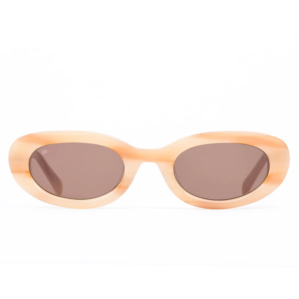 Lourdes Sunglasses - Havana Lotus